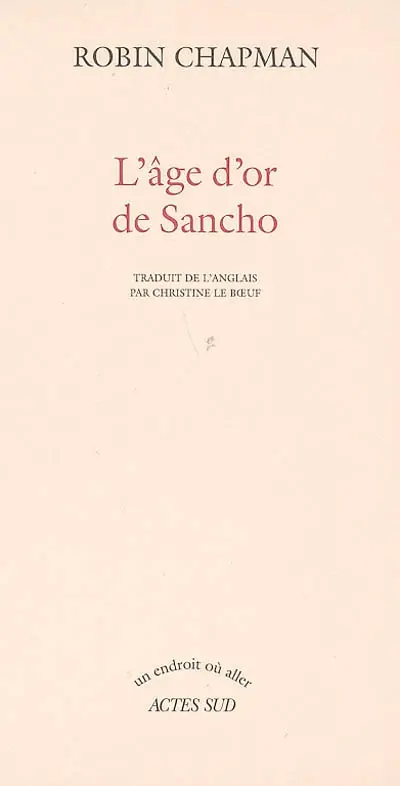 L'âge d'or de Sancho