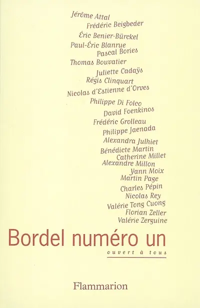 Bordel, n° 1