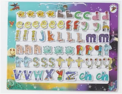 La planète des Alphas. L'ardoise magnétique : 4 à 7 ans