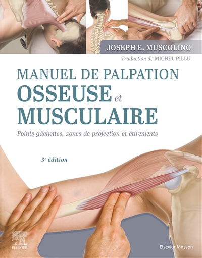 Manuel de palpation osseuse & musculaire : points gâchettes, zones de projection et étirements