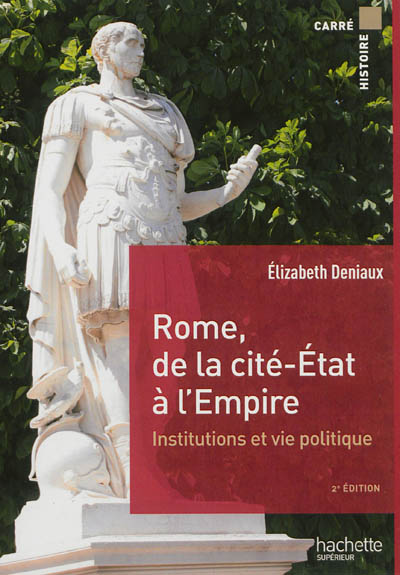 Rome, de la cité-Etat à l'Empire : institutions et vie politique aux 2e et 1er siècle av. J.-C