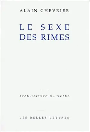 Le sexe des rimes