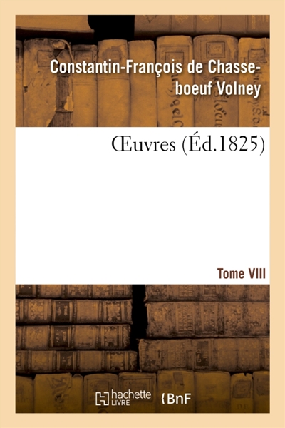 OEuvres Tome VIII