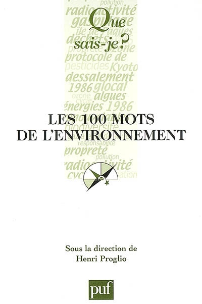 Les 100 mots de l'environnement