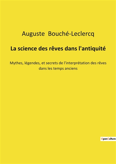 La science des rêves dans...