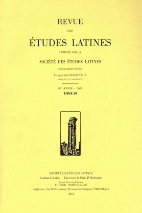 Revue des études latines,...