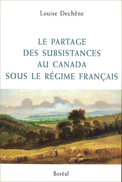 Le partage des subsistances...