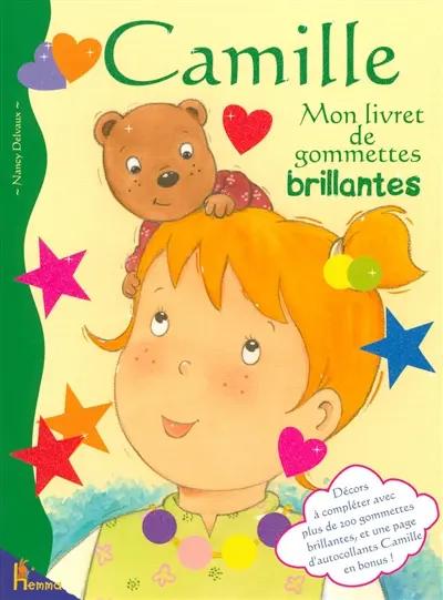 Camille : mon livret de gommettes brillantes