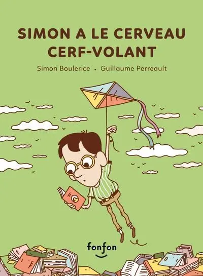 Simon a le cerveau cerf-volant