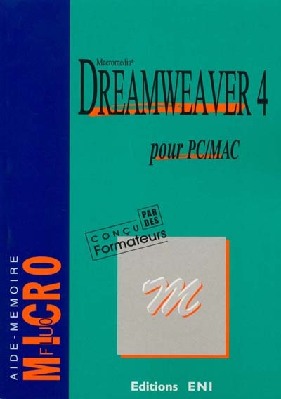 Macromedia Dreamweaver 4 pour PC-MAC