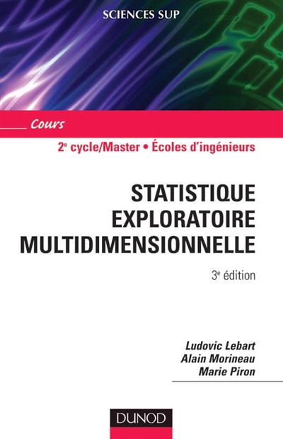 Statistique exploratoire multidimensionnelle : cours