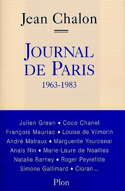 Journal de Paris : 1963-1983