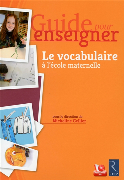 Le vocabulaire à l'école maternelle