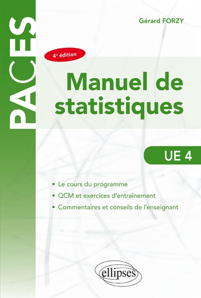 Manuel de statistiques : UE4