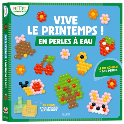 Vive le printemps ! : en perles à eau