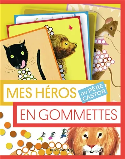 Mes héros du Père Castor en gommettes