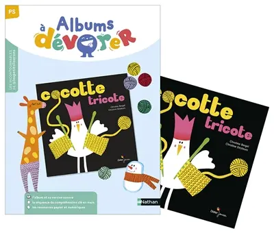 Cocotte tricote : album et fichier ressources : PS