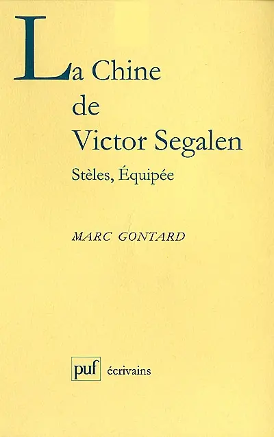 La Chine de Victor Segalen