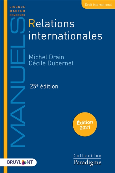 Relations internationales : édition 2021