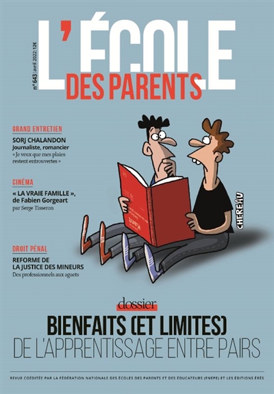 l'ecole des parents, n° 643. bienfaits (et limites) de l'apprentissage entre pairs