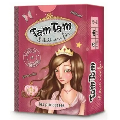Tam tam il était une fois... les princesses : jeu de lecture et de rapidité
