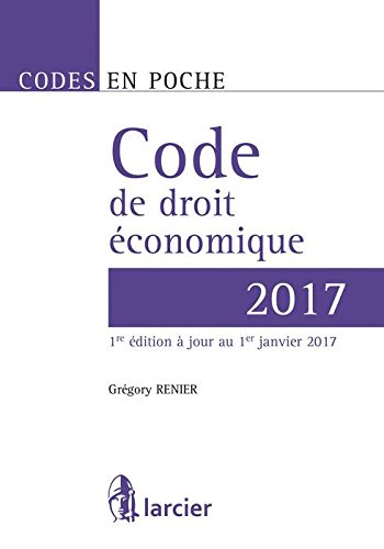Code de droit économique 2017