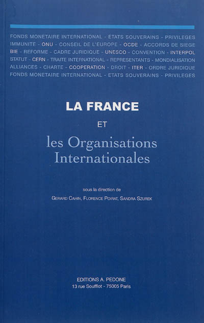 La France et les organisations internationales