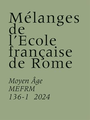 Mélanges de l'Ecole française de Rome, Moyen Age, n° 136-1. Dalla Res privata ai patrimoni publici altomedievali : cinque studi e una discussione