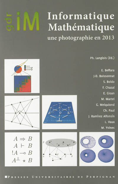 Informatique mathématique : une photographie en 2013