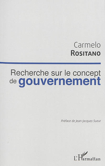 Recherche sur le concept de gouvernement