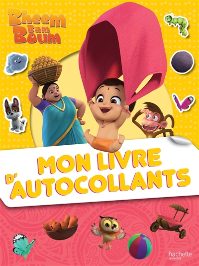 Bheem bam boum : mon livre d'autocollants