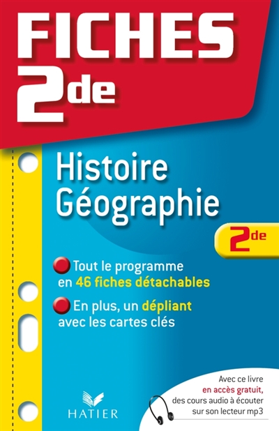 Histoire-géographie 2de
