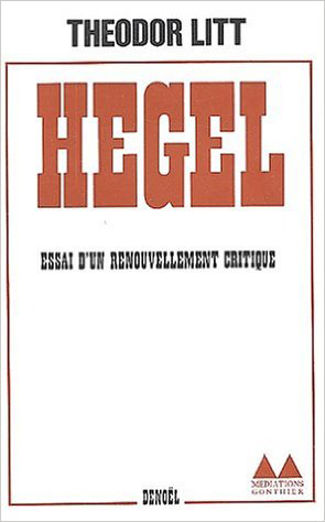 Hegel : essai d'un renouvellement critique