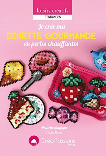 Je crée ma dinette gourmande en perles chauffantes
