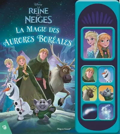 La reine des neiges : la magie des aurores boréales