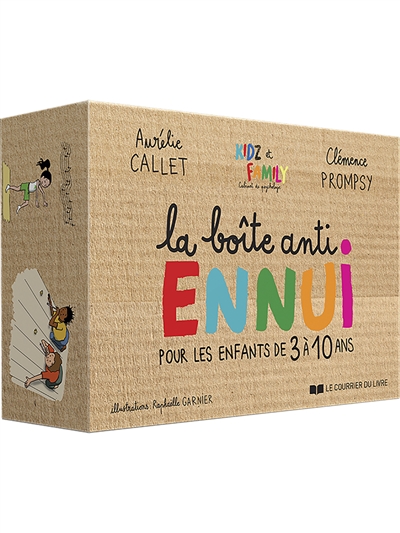 la boîte anti ennui pour les enfants de 3 à 10 ans