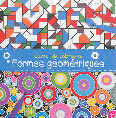 Carnet de coloriages : formes géométriques