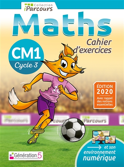 Maths CM1, cycle 3 : cahier d'exercices