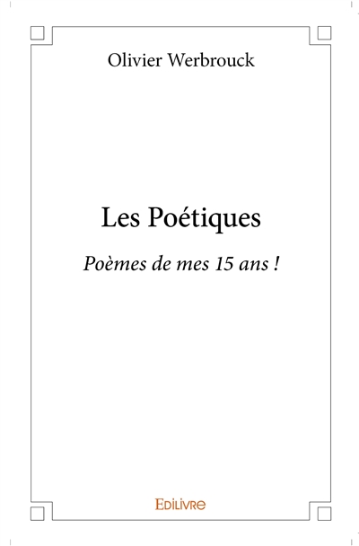 Les poétiques : Poèmes de...