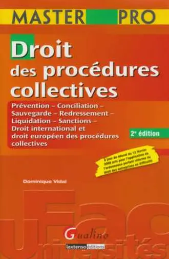 Droit des procédures collectives