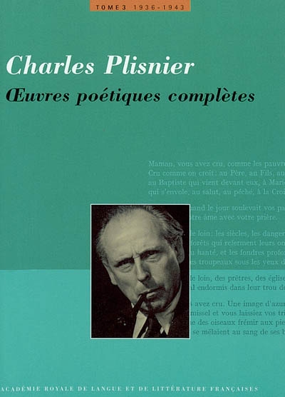 Oeuvres poétiques complètes. Vol. 3. 1936-1943