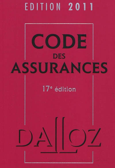 Code des assurances...