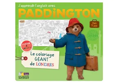 Le coloriage géant de Londres : poster à colorier