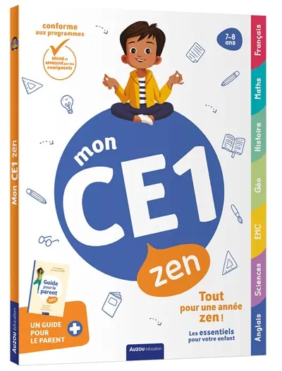 Mon CE1 zen, 7-8 ans