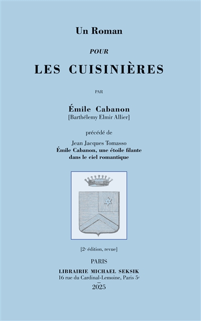 Un Roman pour les cuisinières