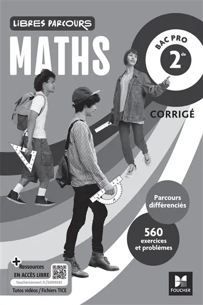Maths bac pro 2de : corrigé