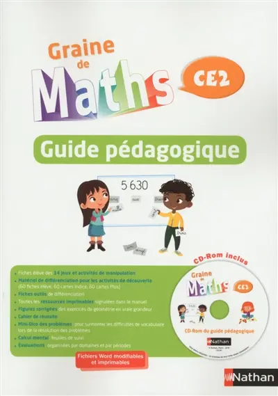 Graine de maths, CE2 : guide pédagogique