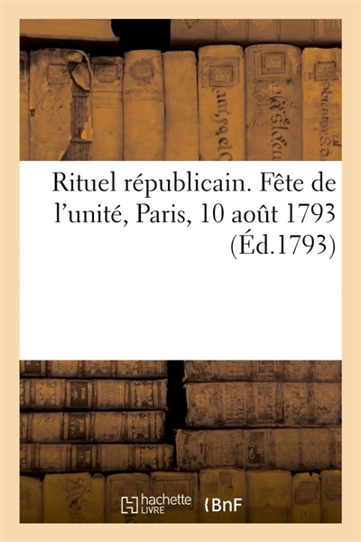 Rituel républicain. Fête de...