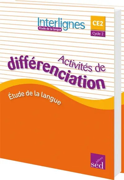 Interlignes CE2, cycle 2 : classeur d'activités de différenciation