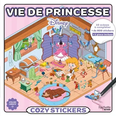 Vie de princesse Disney : cozy stickers